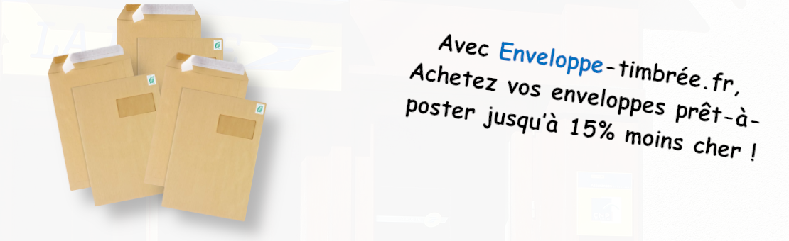 Carrousel - Avec Enveloppe-timbrée.fr, Achetez vos enveloppes prêt-à-poster jusqu'à 15% moins cher !